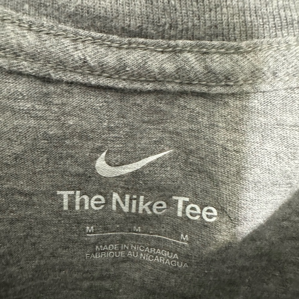 Nike Men's Gray Atlanta Tee - Picture 4 of 4